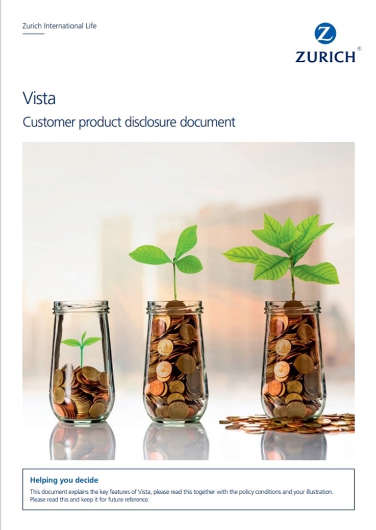 Vista customer product disclosure document English_